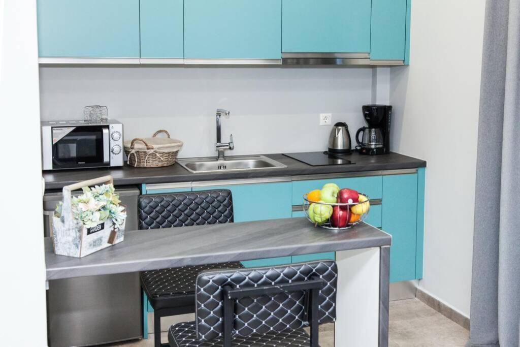 E Spacious Cornered Brand New Studio Apartment E Athen Eksteriør billede