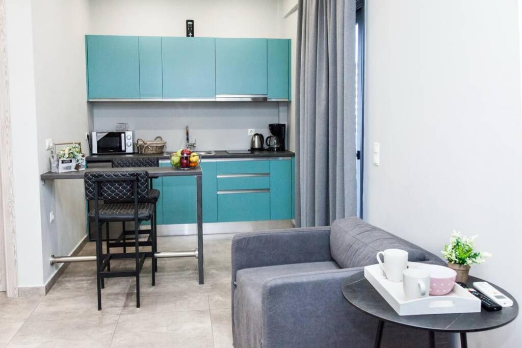 E Spacious Cornered Brand New Studio Apartment E Athen Eksteriør billede